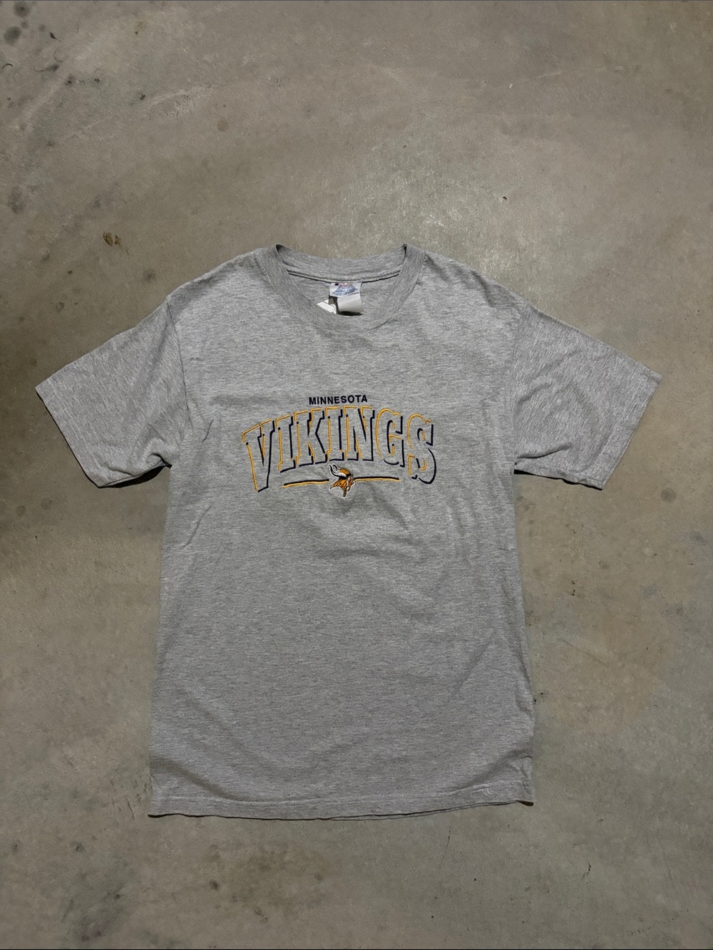 Vintage Minnesota Vikings Champion Short Sleeve Shirt - Picture 1 of 4